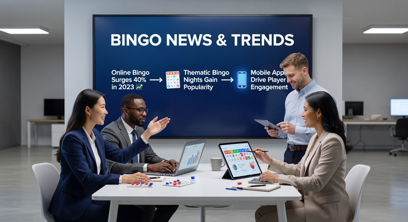 Vibrant crowd gathered at a Yellowknife bingo hall, capturing the excitement of past super bingo events with players focused on cards and prizes