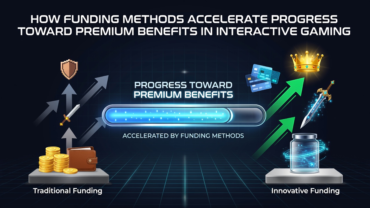 Illustration of digital payment flows connecting player accounts to premium gaming rewards