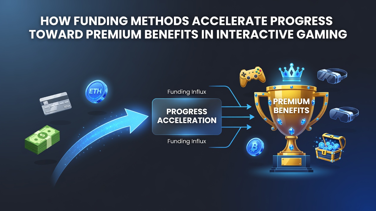 Diagram showing progression from basic deposits through loyalty stages to premium benefits in gaming platforms
