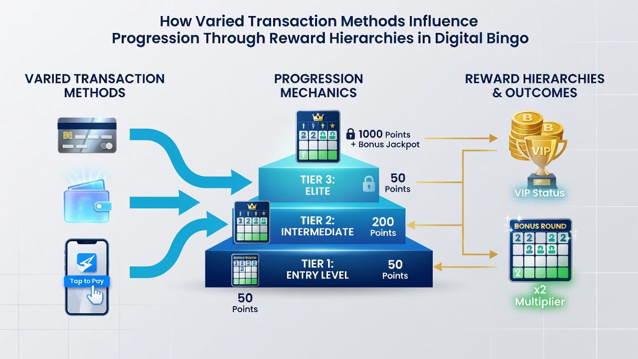 Comparison of transaction processing times across bingo and slot reward programs