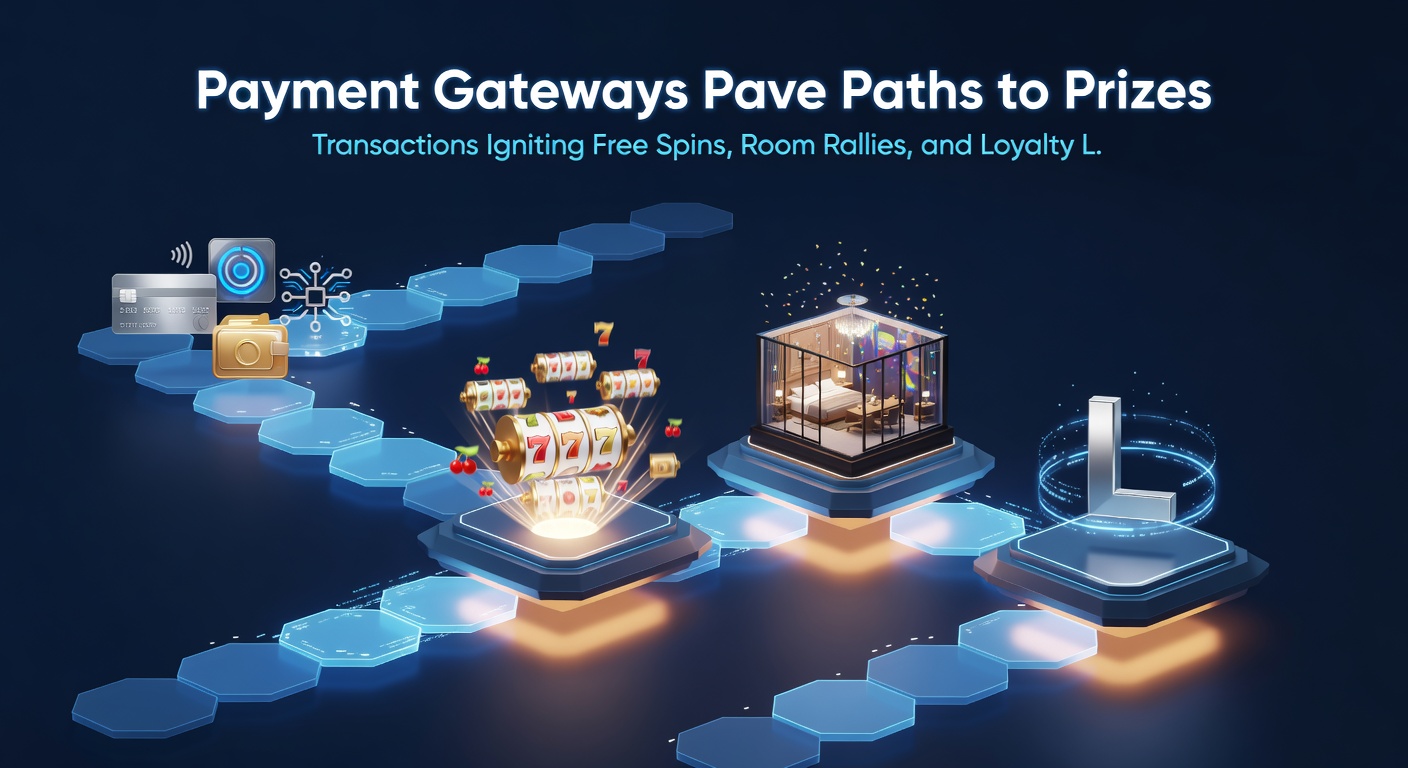 Dynamic graphic depicting a mobile phone screen with deposit confirmation exploding into free spins on slots, crowded bingo rooms, and climbing loyalty bars
