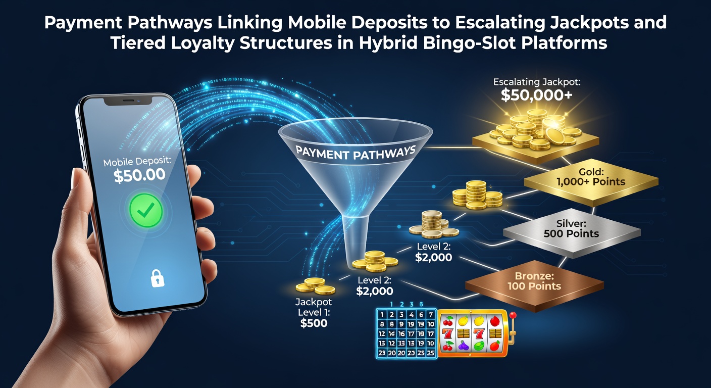 Mobile payment pathways connecting deposits to jackpots and loyalty in hybrid bingo-slot platforms
