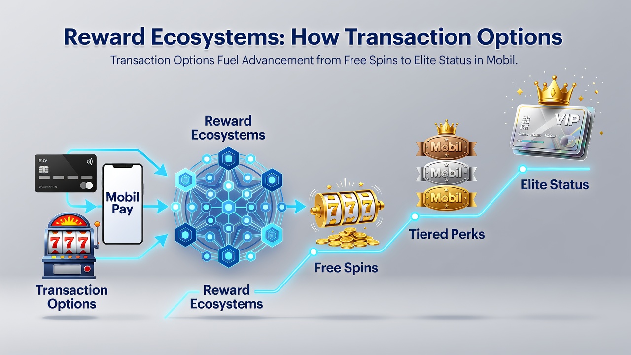 Diagram illustrating transaction flows leading to VIP status in bingo and slot mobile apps